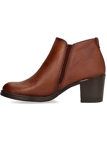 Botin Diario Mujer Tacón Medio - Luna Collection