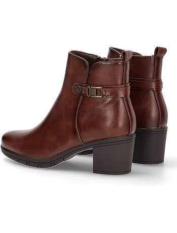 Botin Diario Mujer Tacón Medio - Luna Collection