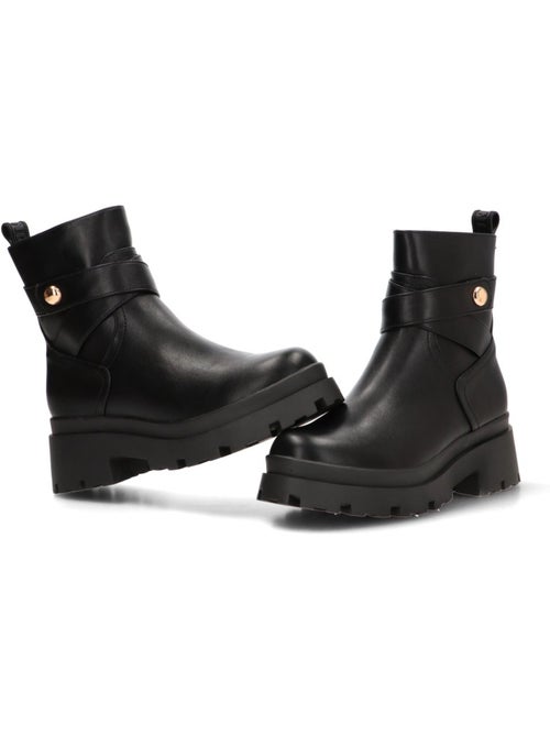 Botin diario mujer tacón medio - mustang - Kiabi Botin diario mujer tacón medio - mustang - Kiabi