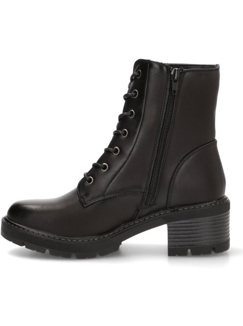 Botin Diario Mujer Tacón Medio - Stay - Kiabi Botin Diario Mujer Tacón Medio - Stay - Kiabi