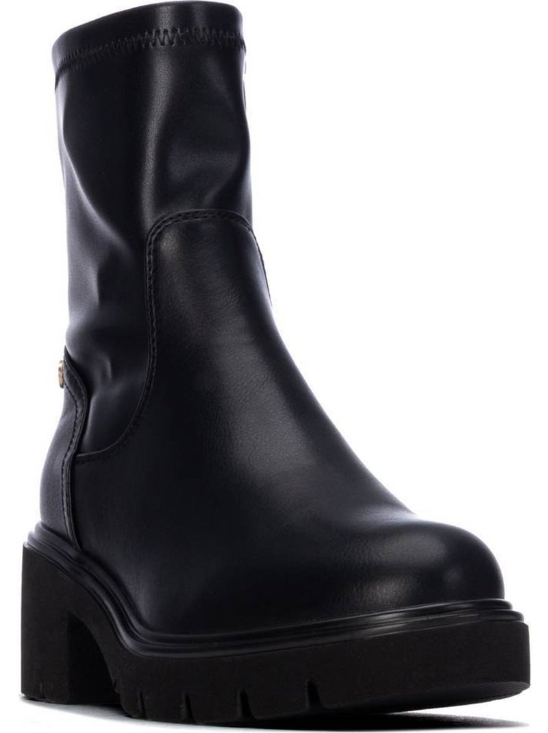 Botin diario mujer tacón medio - xti Negro - Kiabi