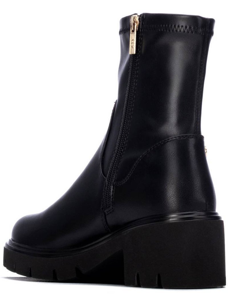 Botin diario mujer tacón medio - xti Negro - Kiabi