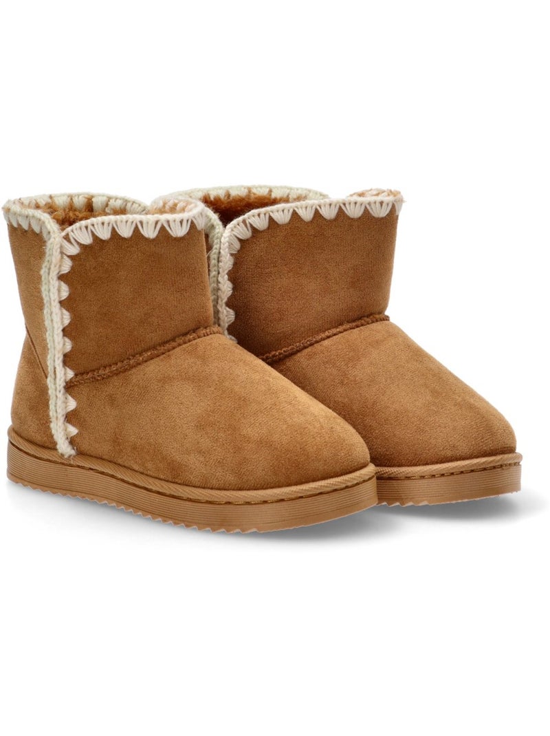 Botin Diario Niña Suela Plana - Bubble Bobble Camel - Kiabi