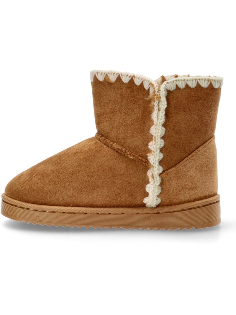 Botin Diario Niña Suela Plana - Bubble Bobble Camel - Kiabi