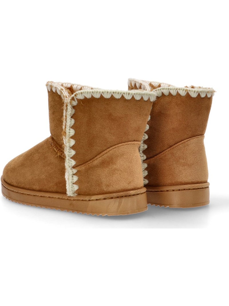 Botin Diario Niña Suela Plana - Bubble Bobble Camel - Kiabi