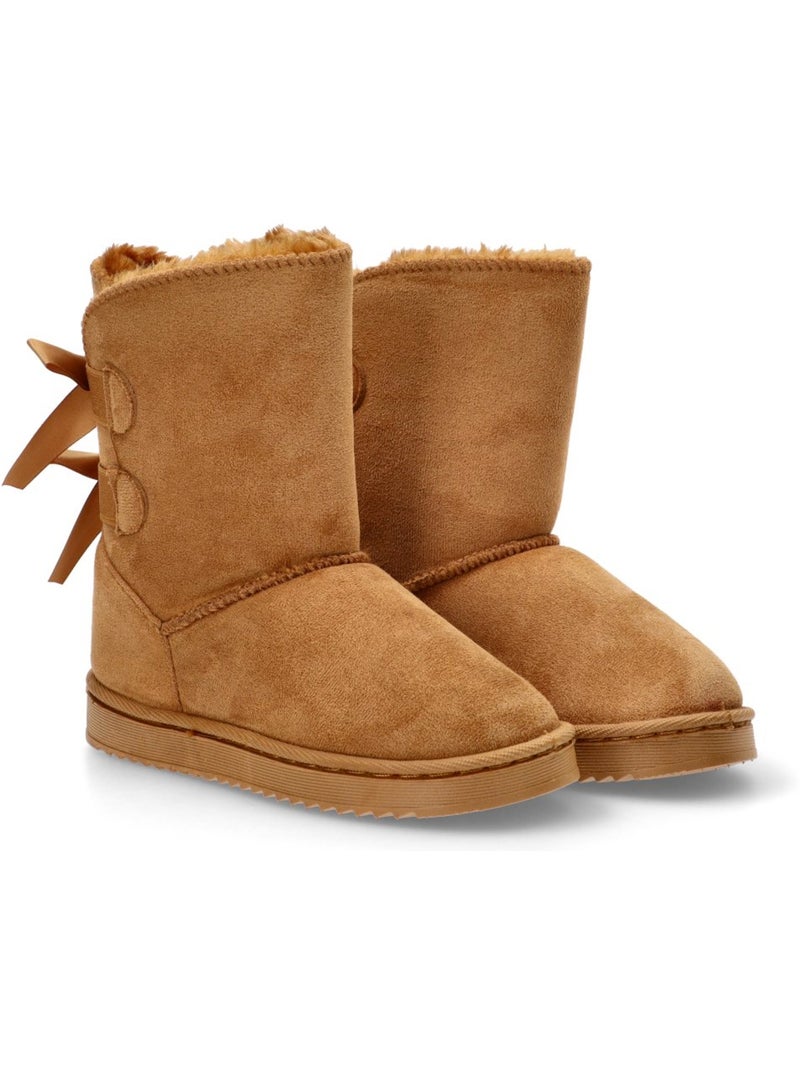Botin Diario Niña Suela Plana - Bubble Bobble Camel - Kiabi
