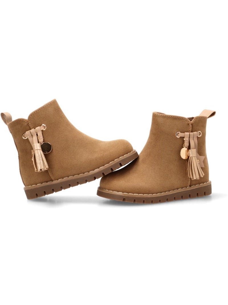 Botin Diario Niña Suela Plana - Luna Collection Taupe - Kiabi