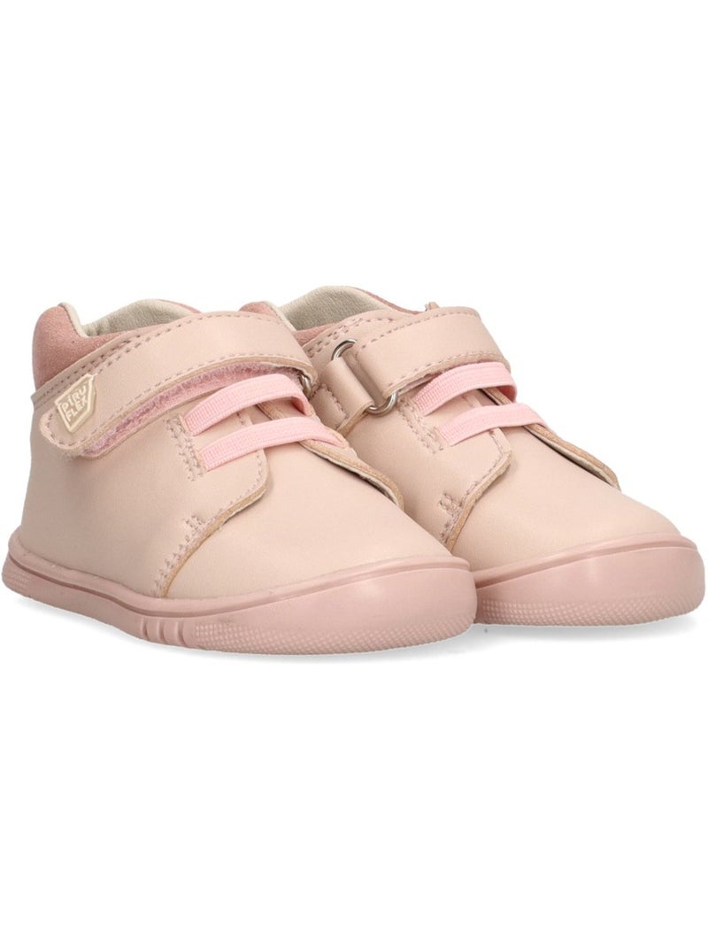 Botin Diario Niña Suela Plana - Piruflex Rosa - Kiabi