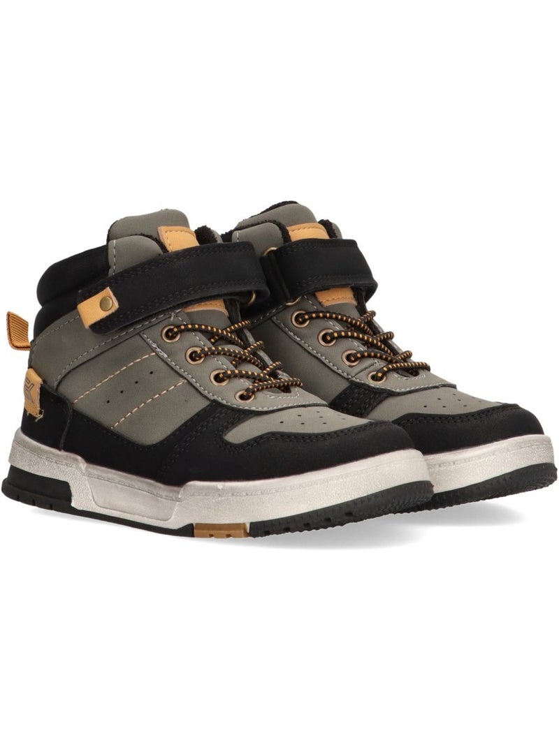 Botin Diario Niño Suela Plana - Etika Negro - Kiabi