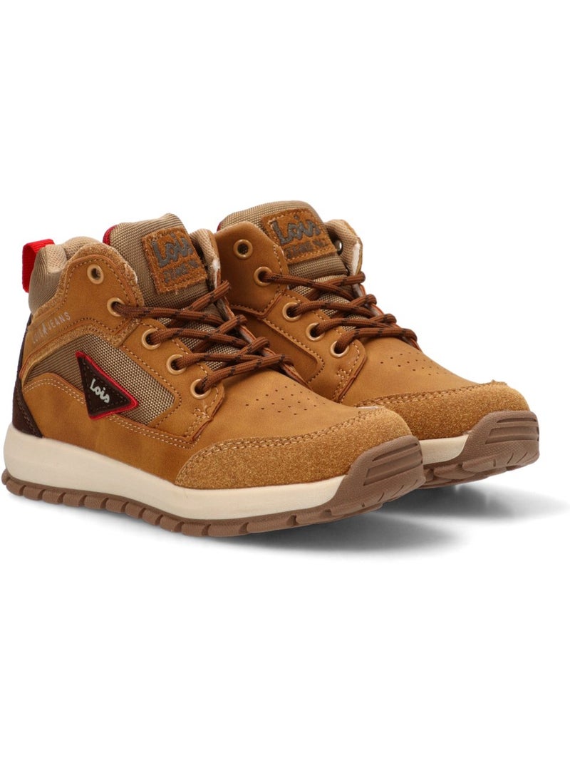 Botin diario niño suela plana - lois Camel - Kiabi