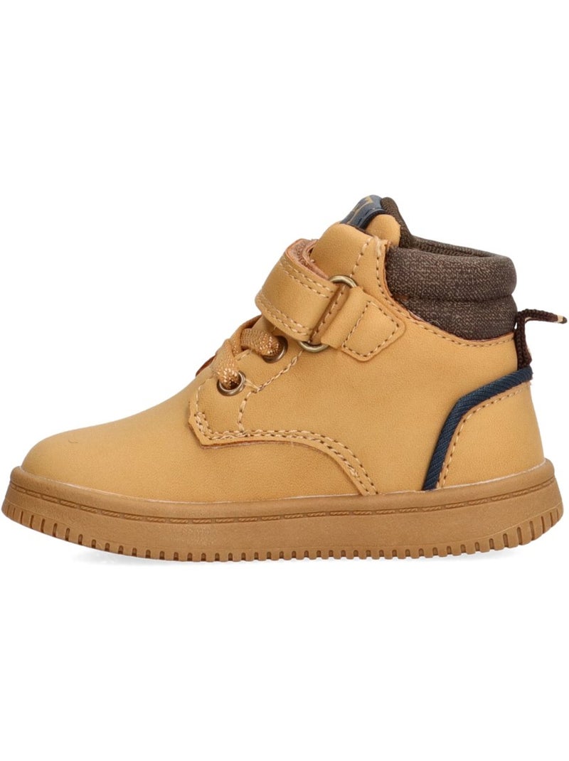 Botin Diario Niño Suela Plana - Luna Collection Marrón claro - Kiabi