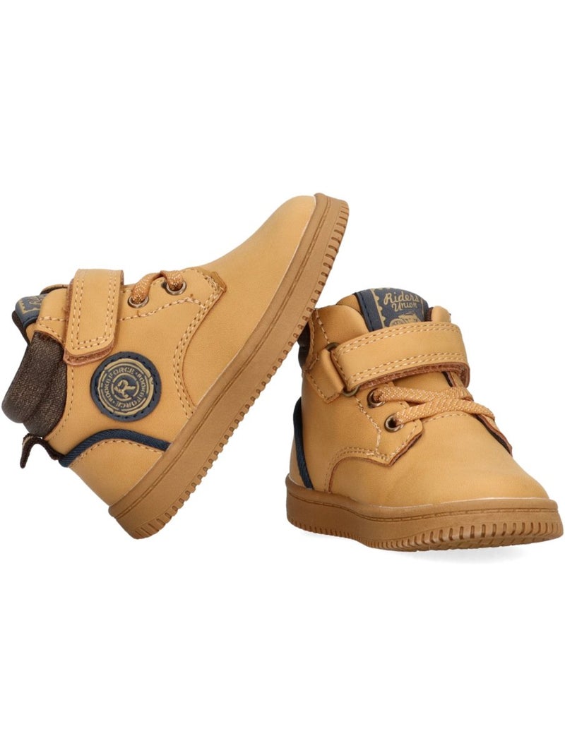 Botin Diario Niño Suela Plana - Luna Collection Marrón claro - Kiabi