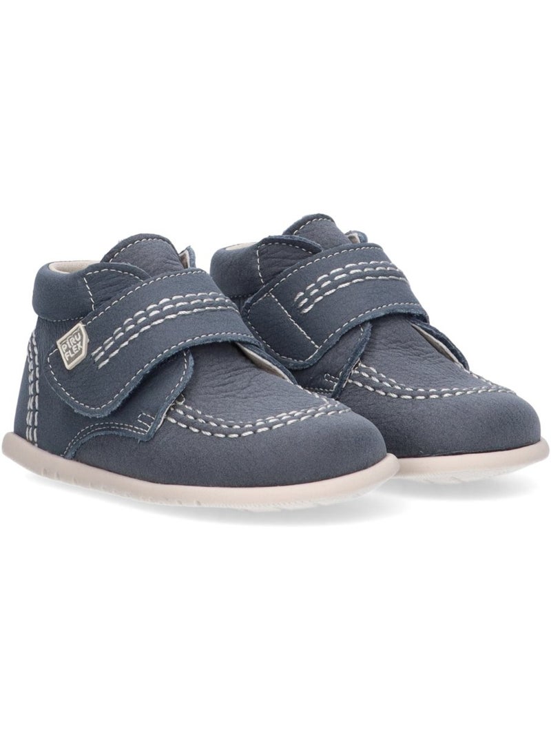 Botin Diario Niño Suela Plana - Piruflex Azul marino - Kiabi