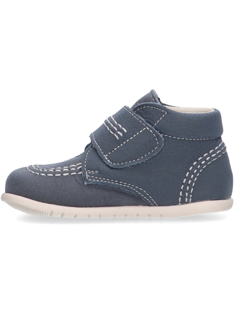 Botin Diario Niño Suela Plana - Piruflex Azul marino - Kiabi