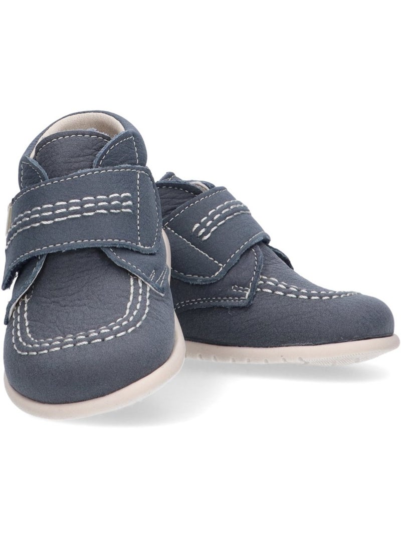 Botin Diario Niño Suela Plana - Piruflex Azul marino - Kiabi
