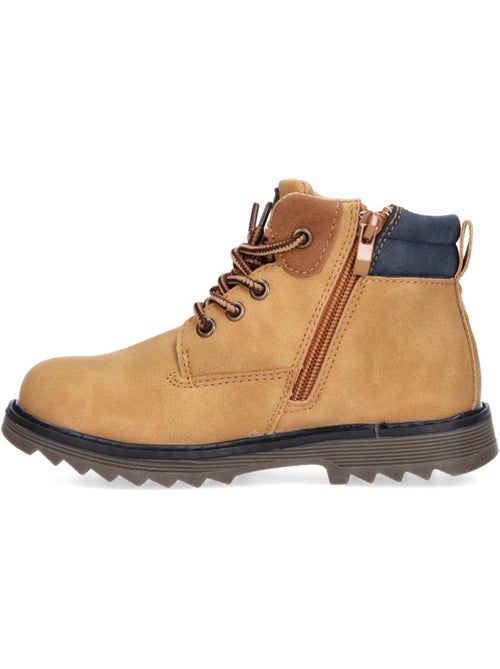 Botin diario niño tacón medio - etika - Kiabi Botin diario niño tacón medio - etika - Kiabi