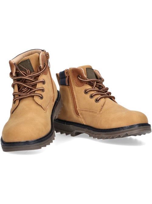 Botin diario niño tacón medio - etika - Kiabi Botin diario niño tacón medio - etika - Kiabi