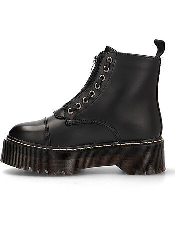 Botin Militar Mujer Suela Doble - Luna Collection