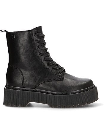 Botin militar mujer suela doble - mustang