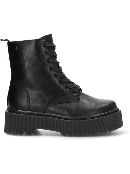 Botin militar mujer suela doble - mustang - Kiabi Botin militar mujer suela doble - mustang - Kiabi