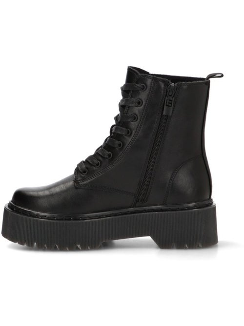 Botin militar mujer suela doble - mustang - Kiabi Botin militar mujer suela doble - mustang - Kiabi
