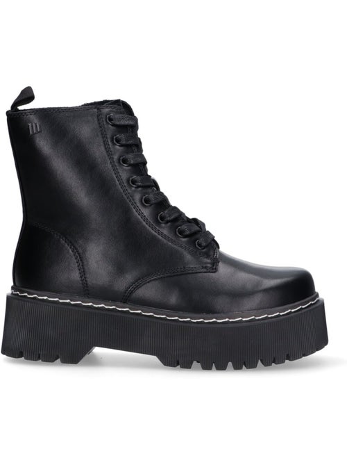 Botin Militar Mujer Suela Doble - Mustang - Kiabi