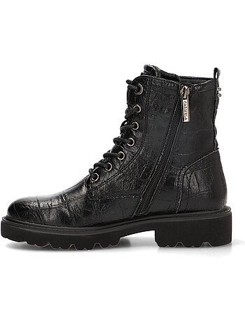 Botin militar mujer suela plana - carmela