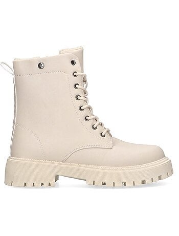 Botin Militar Mujer Suela Plana - Etika