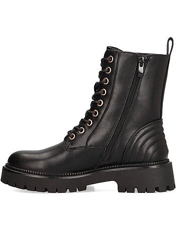 Botin Militar Mujer Suela Plana - Etika