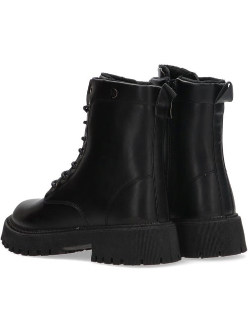 Botin Militar Mujer Suela Plana - Etika - Kiabi Botin Militar Mujer Suela Plana - Etika - Kiabi