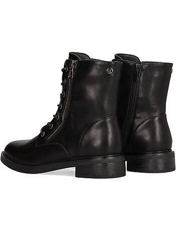 Botin Militar Mujer Suela Plana - Etika
