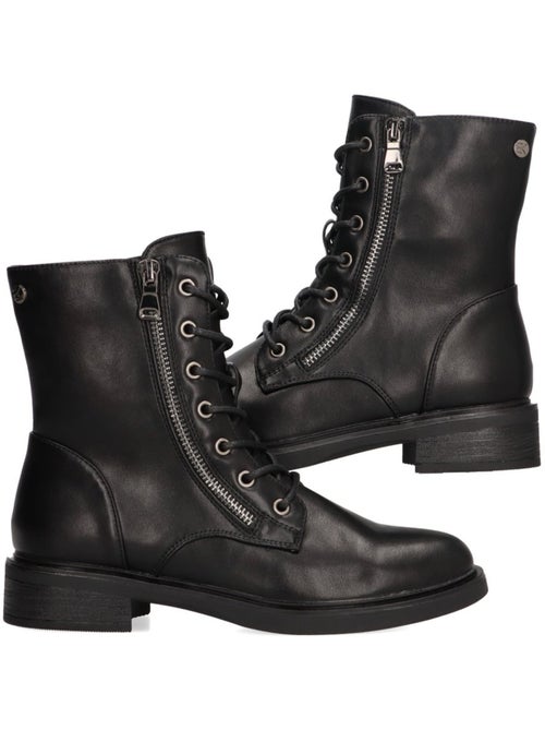 Botin Militar Mujer Suela Plana - Etika - Kiabi Botin Militar Mujer Suela Plana - Etika - Kiabi