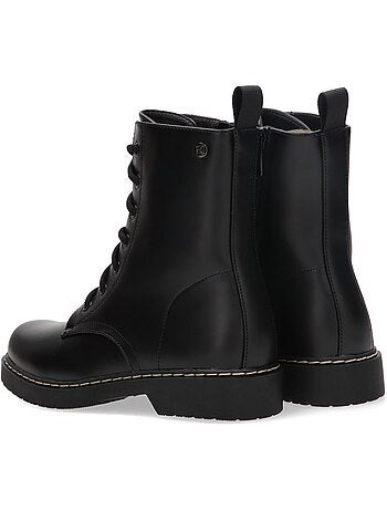Botin Militar Mujer Suela Plana - Etika