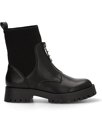 Botin Militar Mujer Suela Plana - Etika