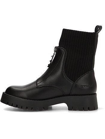 Botin Militar Mujer Suela Plana - Etika