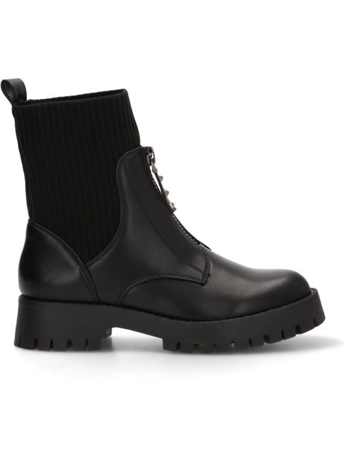 Botin Militar Mujer Suela Plana - Etika - Kiabi Botin Militar Mujer Suela Plana - Etika - Kiabi
