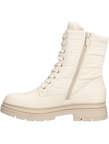 Botin Militar Mujer Suela Plana - Luna Collection