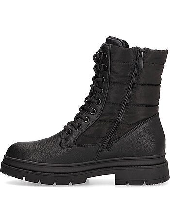 Botin Militar Mujer Suela Plana - Luna Collection