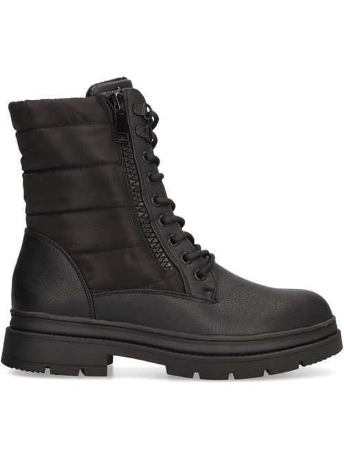 Botin Militar Mujer Suela Plana - Luna Collection - Kiabi