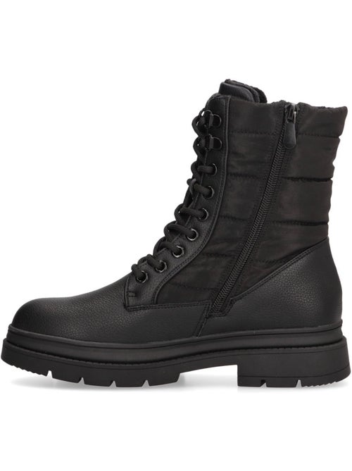 Botin Militar Mujer Suela Plana - Luna Collection - Kiabi