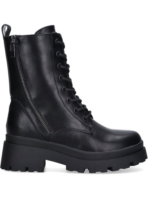 Botin Militar Mujer Suela Plana - Mustang - Kiabi