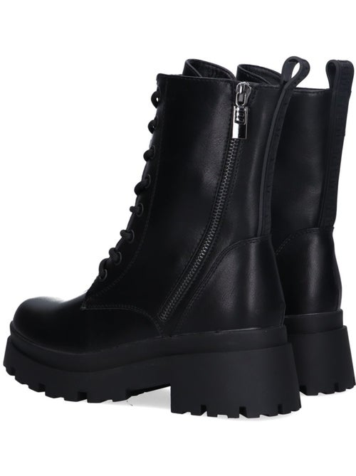 Botin Militar Mujer Suela Plana - Mustang - Kiabi