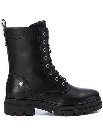 Botin militar mujer suela plana - refresh