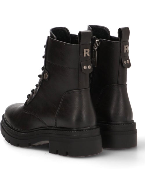 Botin Militar Mujer Suela Plana - Refresh - Kiabi Botin Militar Mujer Suela Plana - Refresh - Kiabi