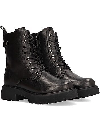 Botin Militar Mujer Suela Plana - Xti