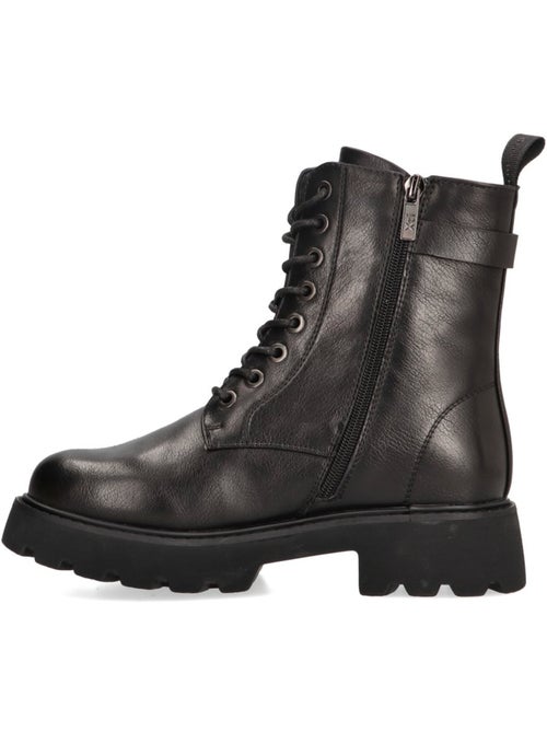 Botin Militar Mujer Suela Plana - Xti - Kiabi Botin Militar Mujer Suela Plana - Xti - Kiabi
