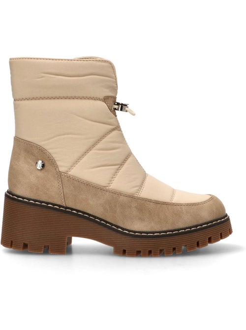 Botin Militar Mujer Tacón Medio - Etika - Kiabi Botin Militar Mujer Tacón Medio - Etika - Kiabi