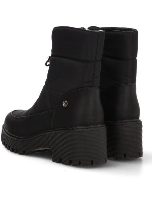 Botin Militar Mujer Tacón Medio - Etika - Kiabi Botin Militar Mujer Tacón Medio - Etika - Kiabi