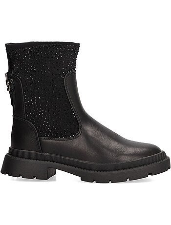 Botin Militar Niña Cuña Media - Etika