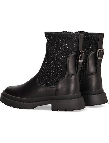 Botin Militar Niña Cuña Media - Etika
